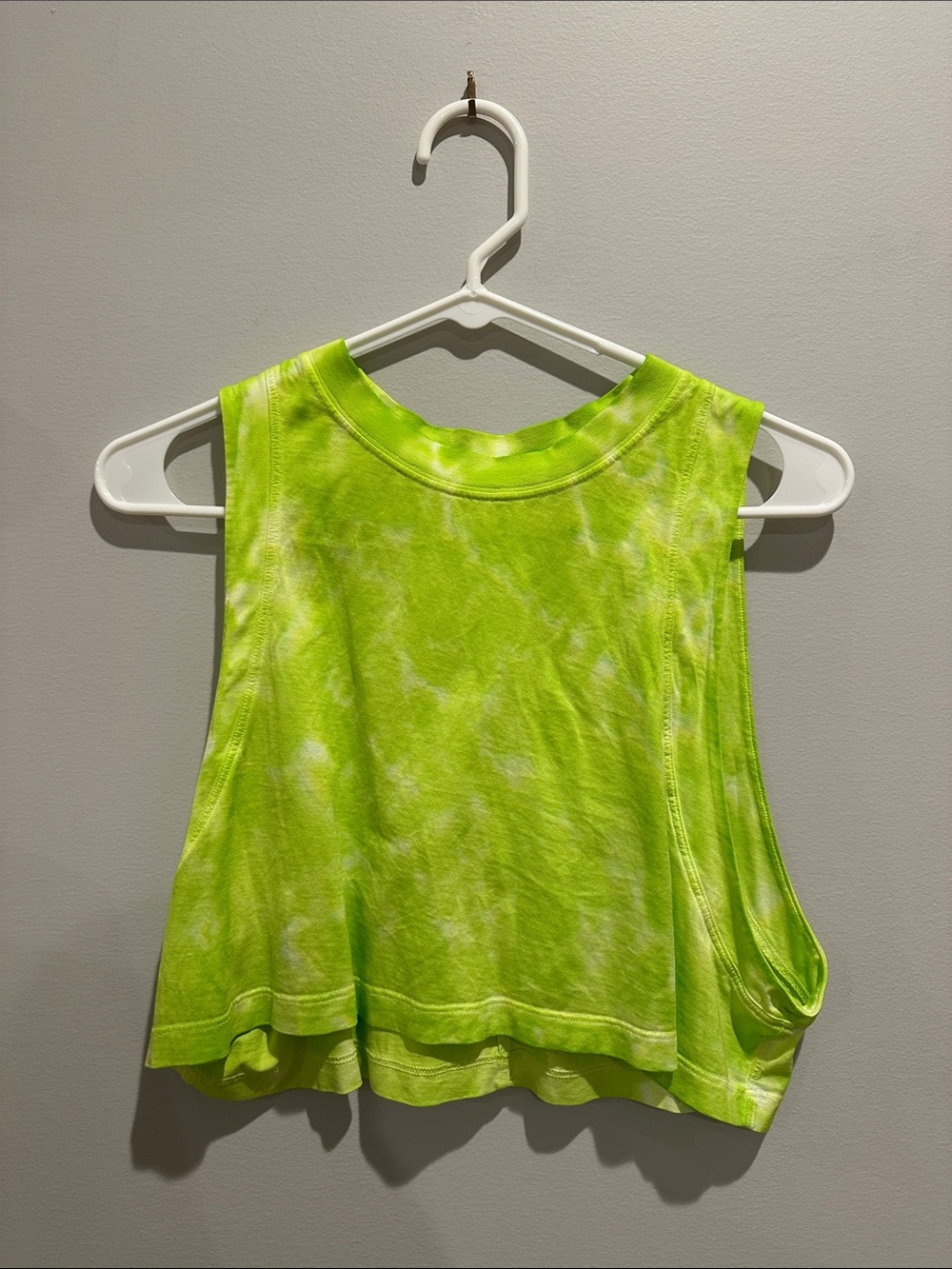 Lululemon Tie-Dye Cropped Tank Top
